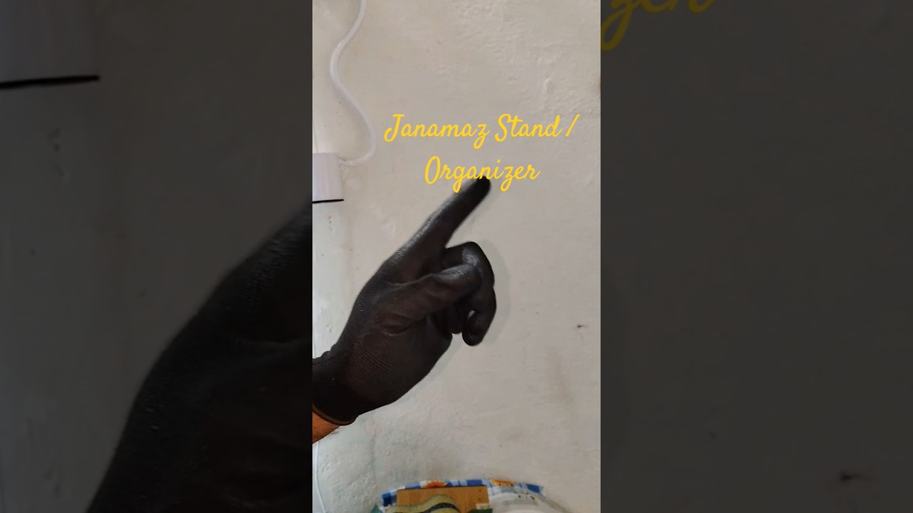 DIY Janamaz Organizer/ Stand (Prayer Mat)| Part 1 | #ytshorts