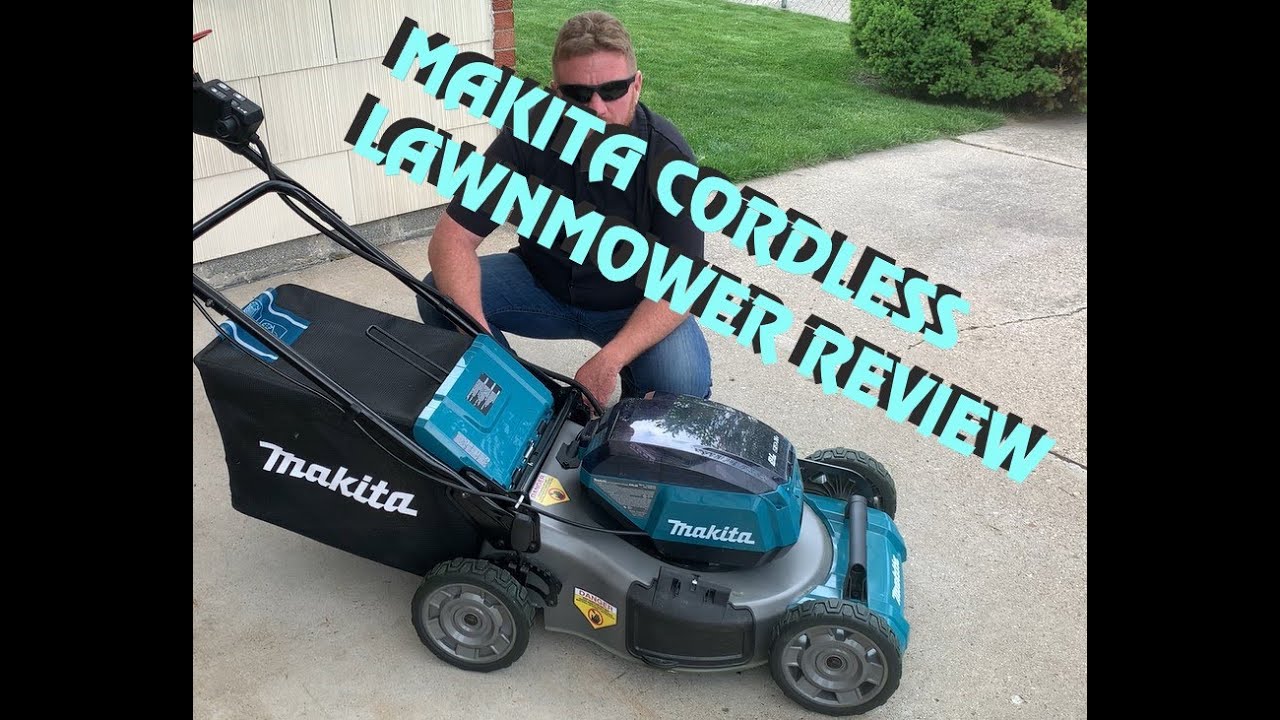 Makita XML08 Cordless lawn mower review