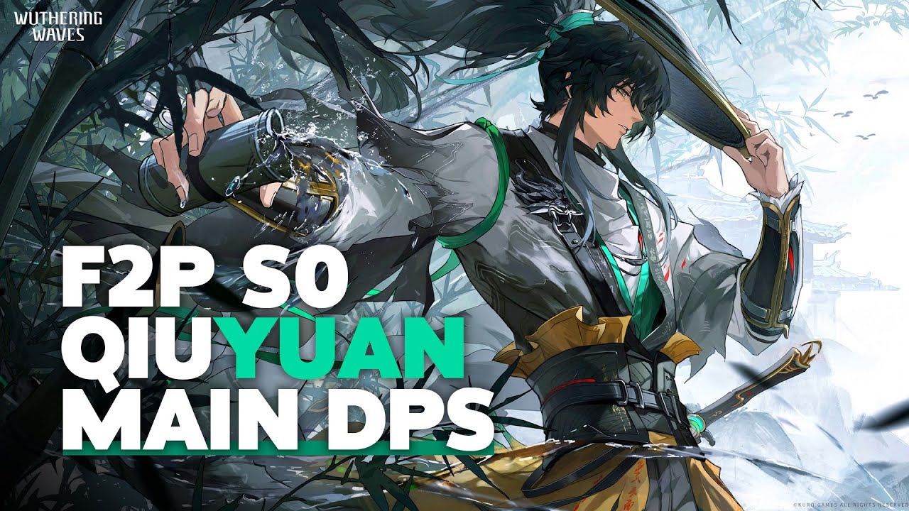 F2P S0 Qiuyuan MAIN DPS 😱 Демонстрация игрового процесса &mdash; Wuthering Waves 2.7