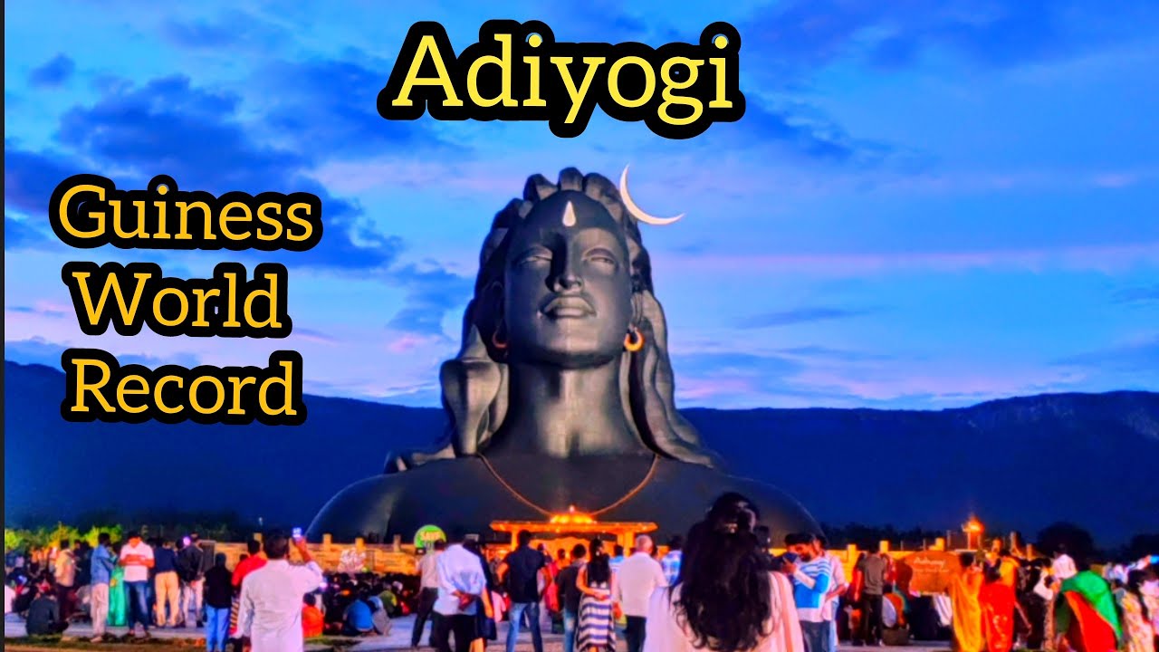 Adiyogi / Coimbatore tourist places / adiyogi 3d light show
