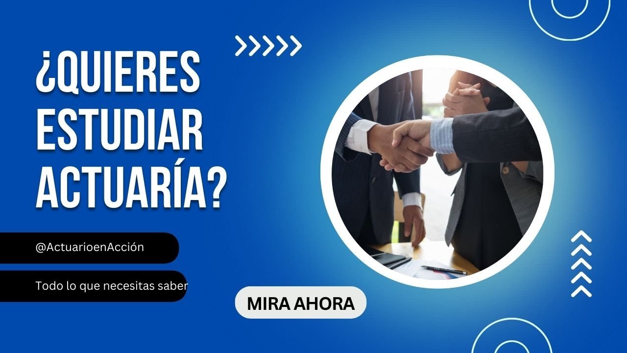 ¿Qué es la Actuaría? 🤔 | Descubre la carrera y su campo laboral 🌟@ActuarioenAcción