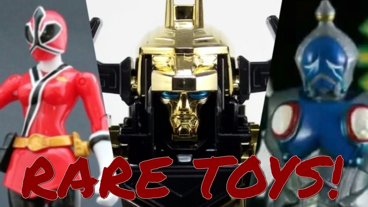 Top 5 RAREST & MOST VALUABLE Power Rangers Toys!