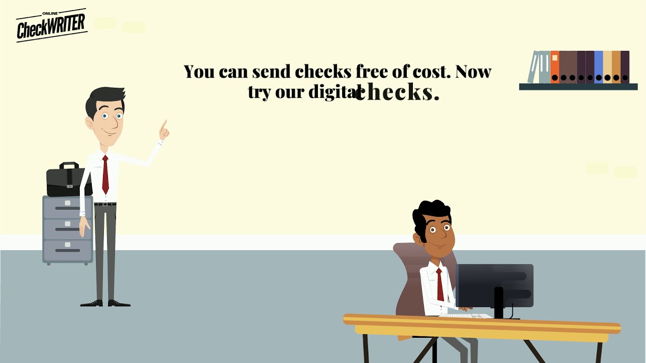 Digital Checks - Send digital checks from anywhere at any time.
