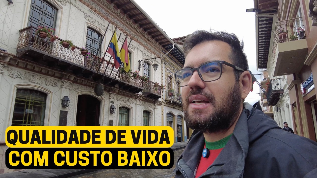 AMERICANOS SAEM DOS EUA PARA VIVER NESSA CIDADE DO EQUADOR (Cuenca)