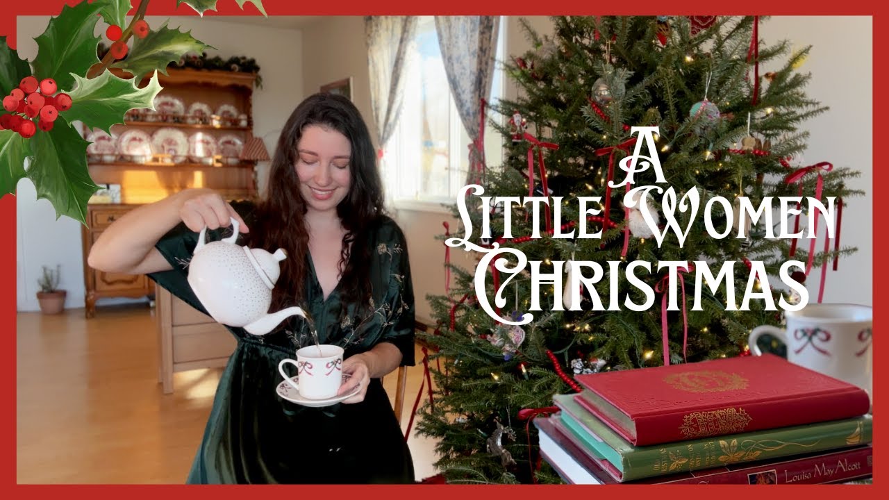 A Little Women Christmas At A New England Cottage