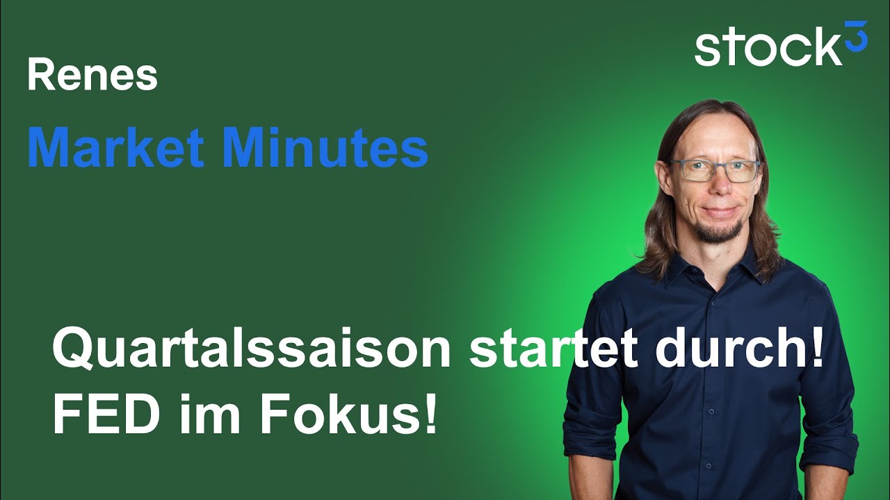 Renes Market Minutes - Das wird heute wichtig! DAX mit kleiner Entscheidung! Aktienmarkt angespannt!