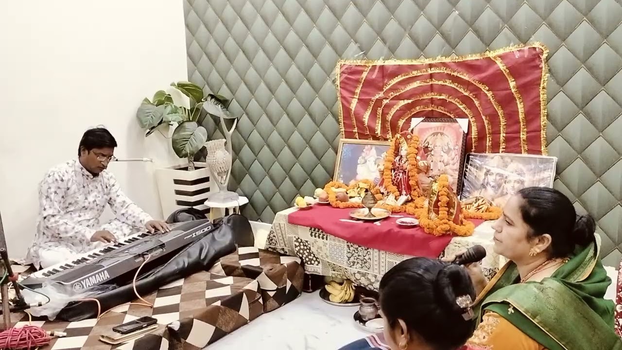 भजन 💯💯आए हैं गौरी  गणेश आज मेरे अंगना में 🙏#radha #ganesh #parmanandji #viral #bhajan #krishnabhajan