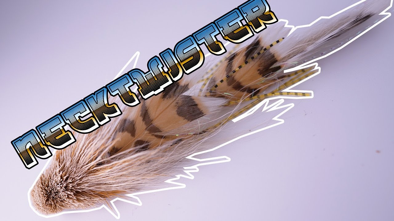 Flytying Articulated DeerHair Trout streamer(NeckTwister)