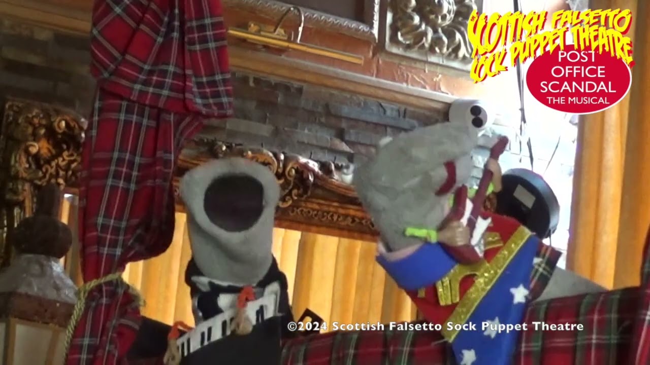 Post Office Rhapsody - Scottish Falsetto Sock Puppet Theatre