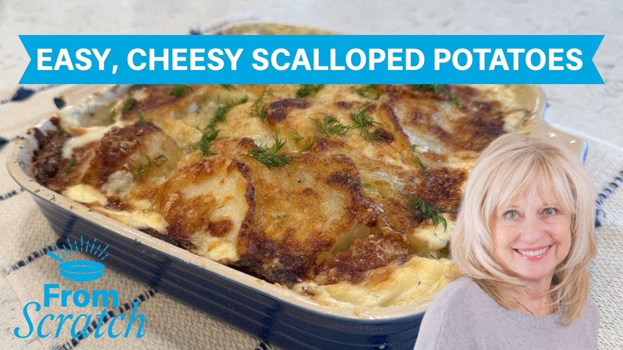 Easy, Cheesy Scalloped Potatoes | A Creamy Side for Any Night of the Week