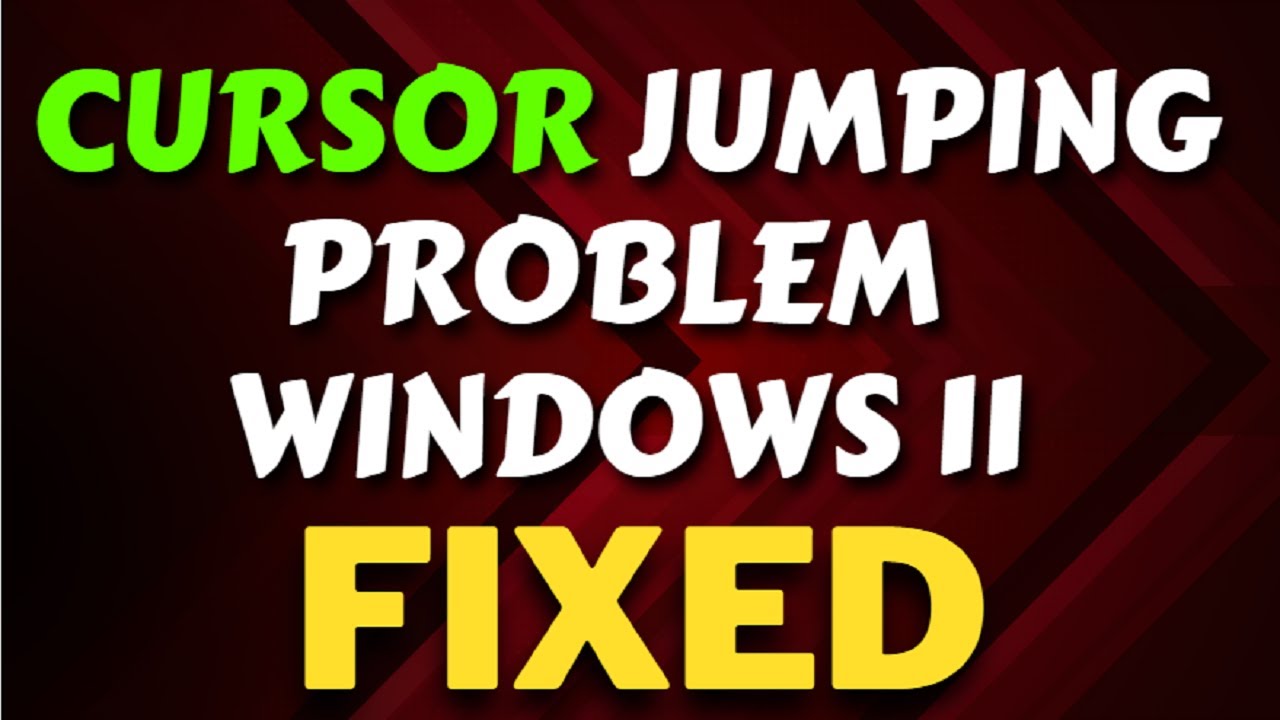 Проблема с перемещением курсора в Windows 11