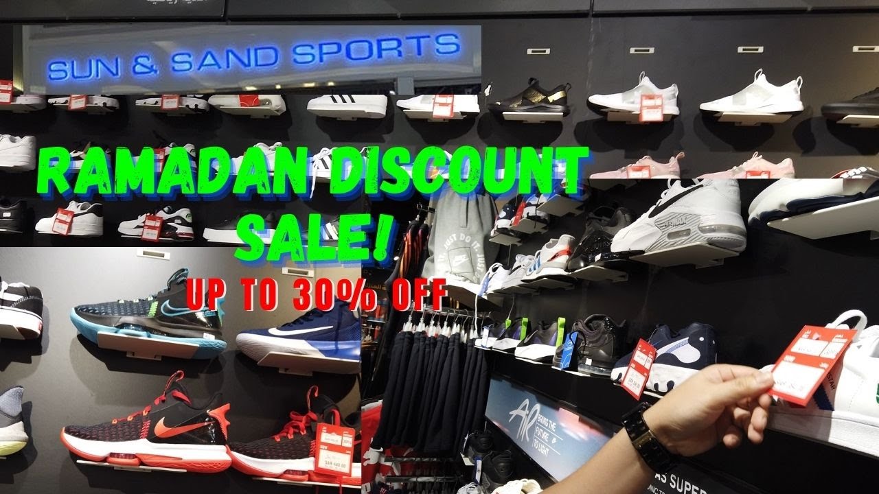 GRABE ANG RAMADAN DISCOUNT SALE SA SUN & SAND SPORTS | PINOY OFW Zhai Juander