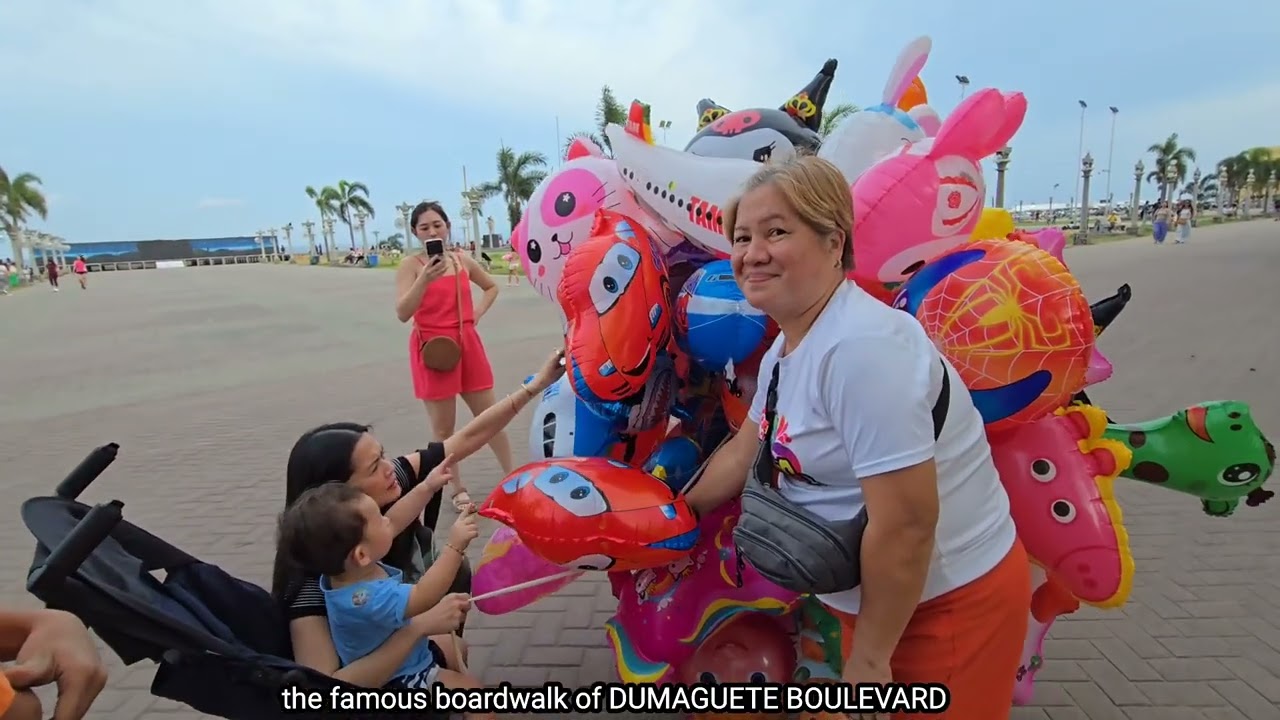 the famous boardwalk of DUMAGUETE BOULEVARD and dinner at  LA MENSA & BUGLAS CAFE.