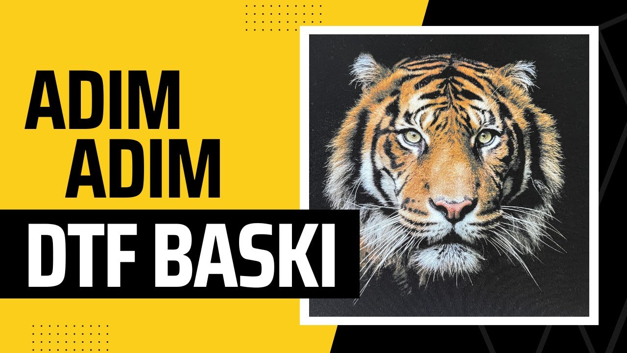 Adım Adım DTF Transfer Baskı