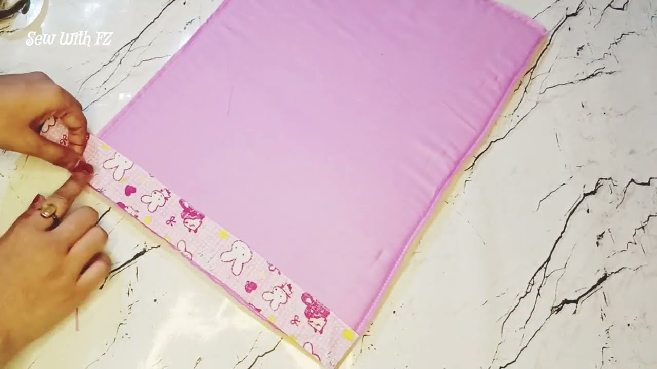 EASY Newborn Baby Quilt Sewing Made Simple /  Baby Quilt Cutting and Sewing !!
