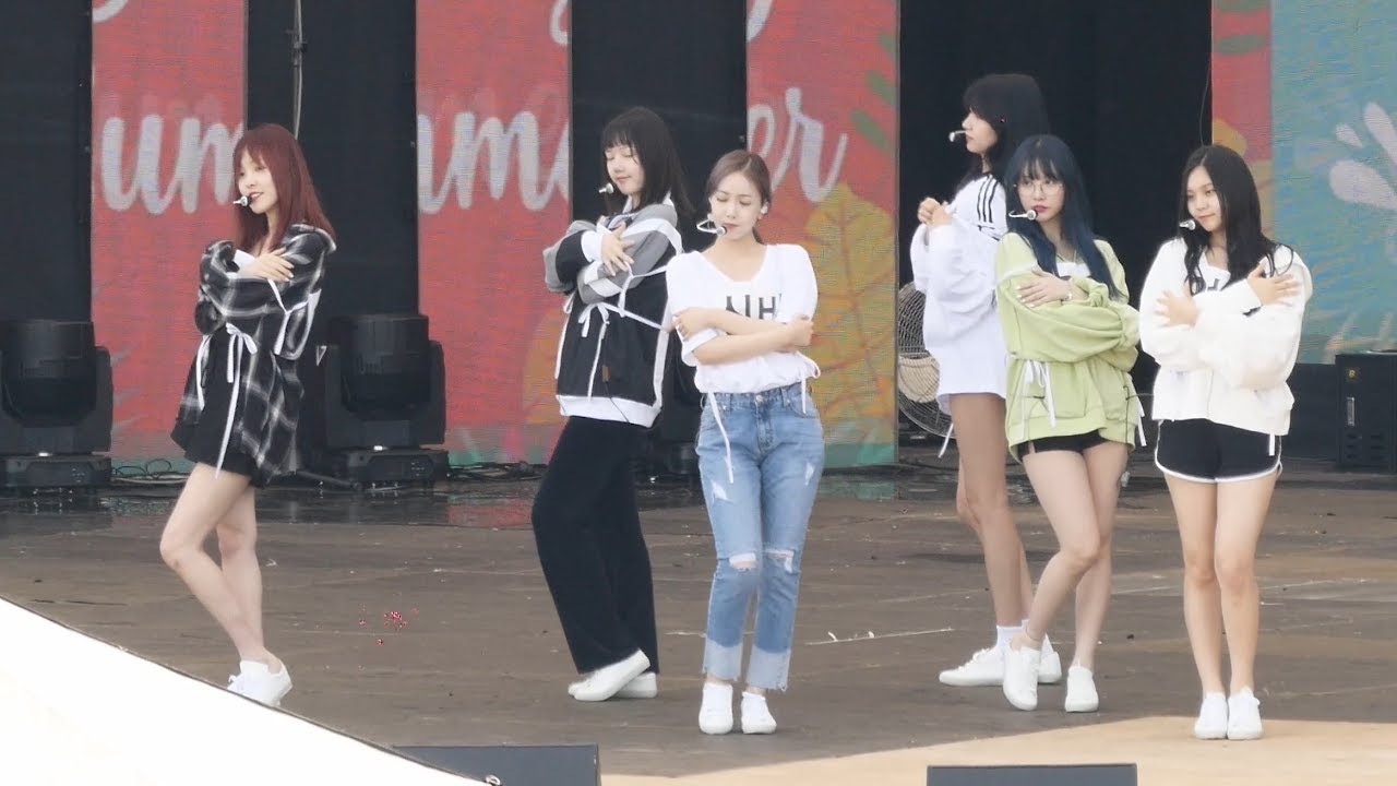 180723 여자친구 GFRIEND 여름여름해 Sunny Summer 사복 리허설 Rehearsal 4K 직캠 @ 울산 서머페스티벌 음악중심 by Spinel