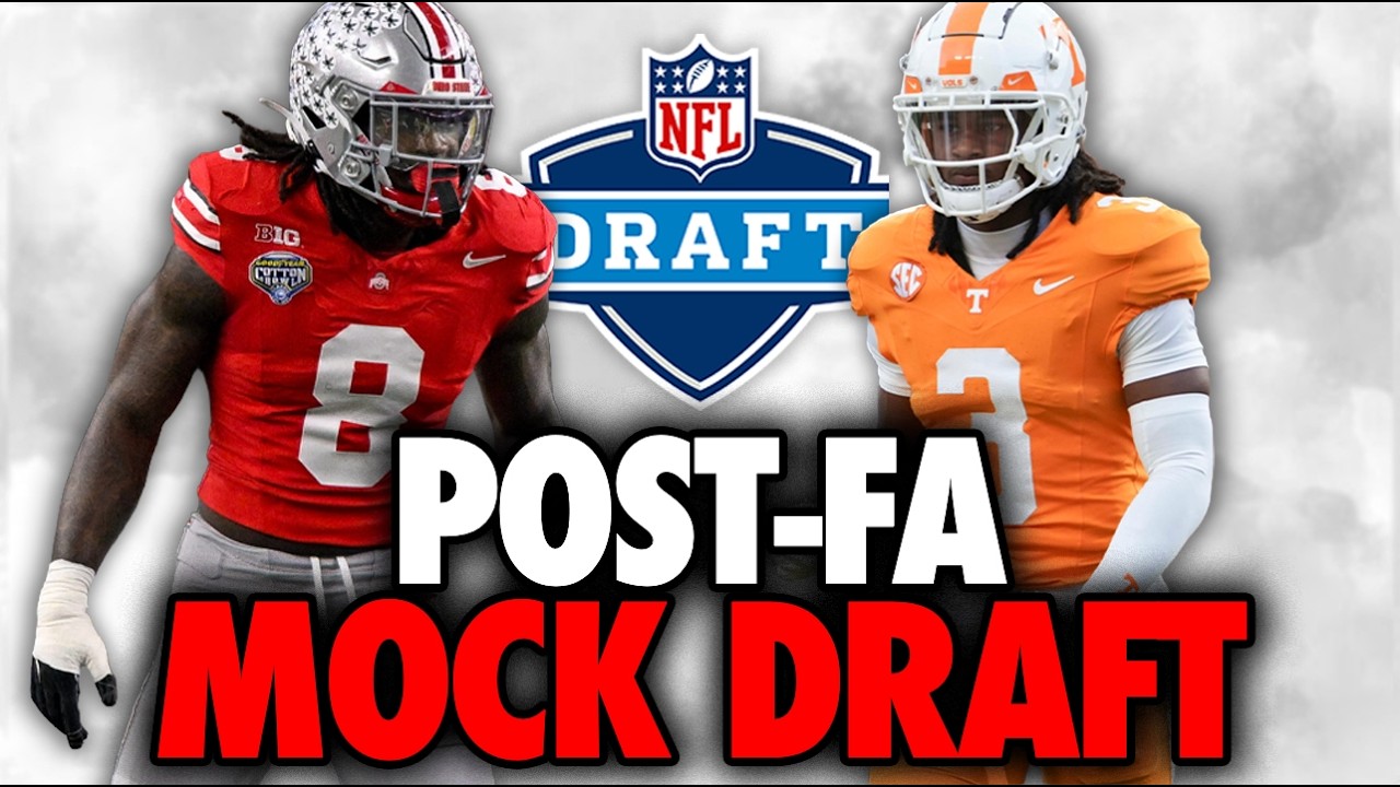 Post-Free Agency *UPDATED* First-Round Mock Draft!! | NFL Analysis