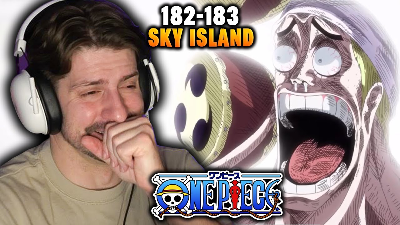 Eneru's Face 😂 One Piece Reaction 182 & 183 | Sky Island Saga