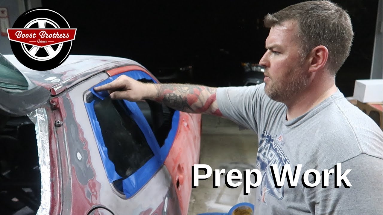 Prepping For Paint - Porsche 944 Track Car