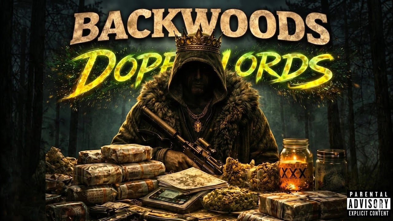 Backwoods Dope Lords (Official Audio / Lyric Video)| Country Rap Outlaw Trap Anthem –Hick Hop Hustle