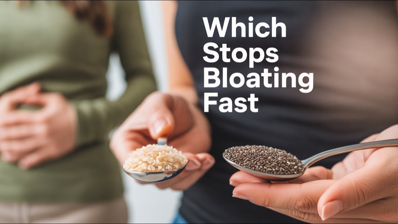 Psyllium Husk vs  Chia Seeds Which Stops Bloating Fast