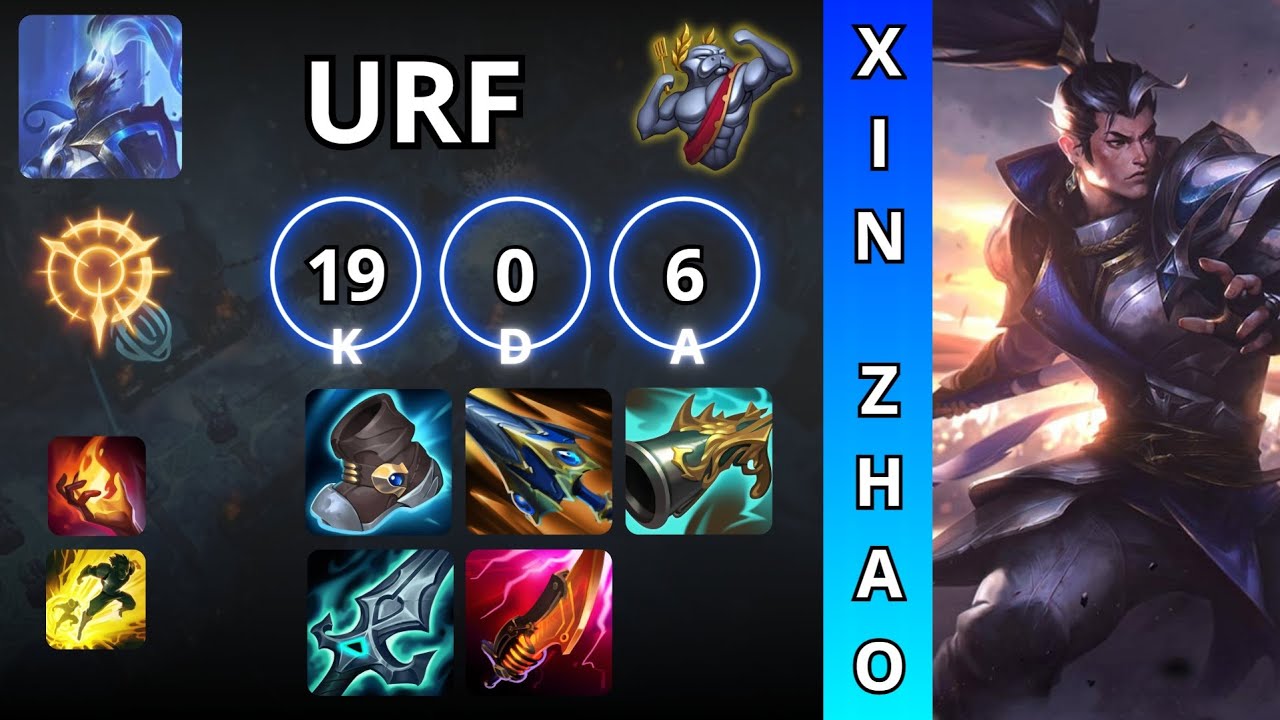 ⚔️ Xin Zhao URF Gameplay – Relentless Spear Assault | League of Legends