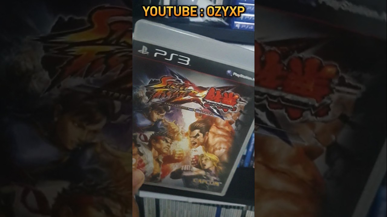 je te lis l'arrière de street fighter x tekken ! 