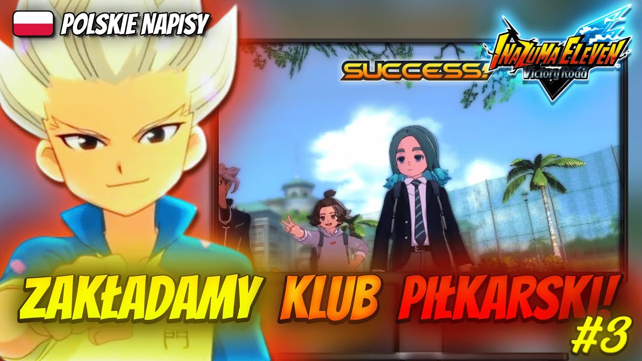 We are starting a football club in Inazuma Eleven Victory Road - Story mode