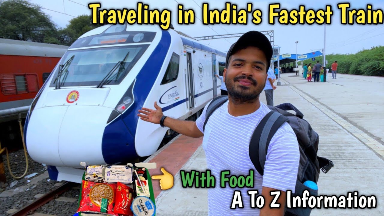 Shirdi To Mumbai India’s Fastest Train Vande Bharat Full Information With Food #kanaiyabaraivlogs