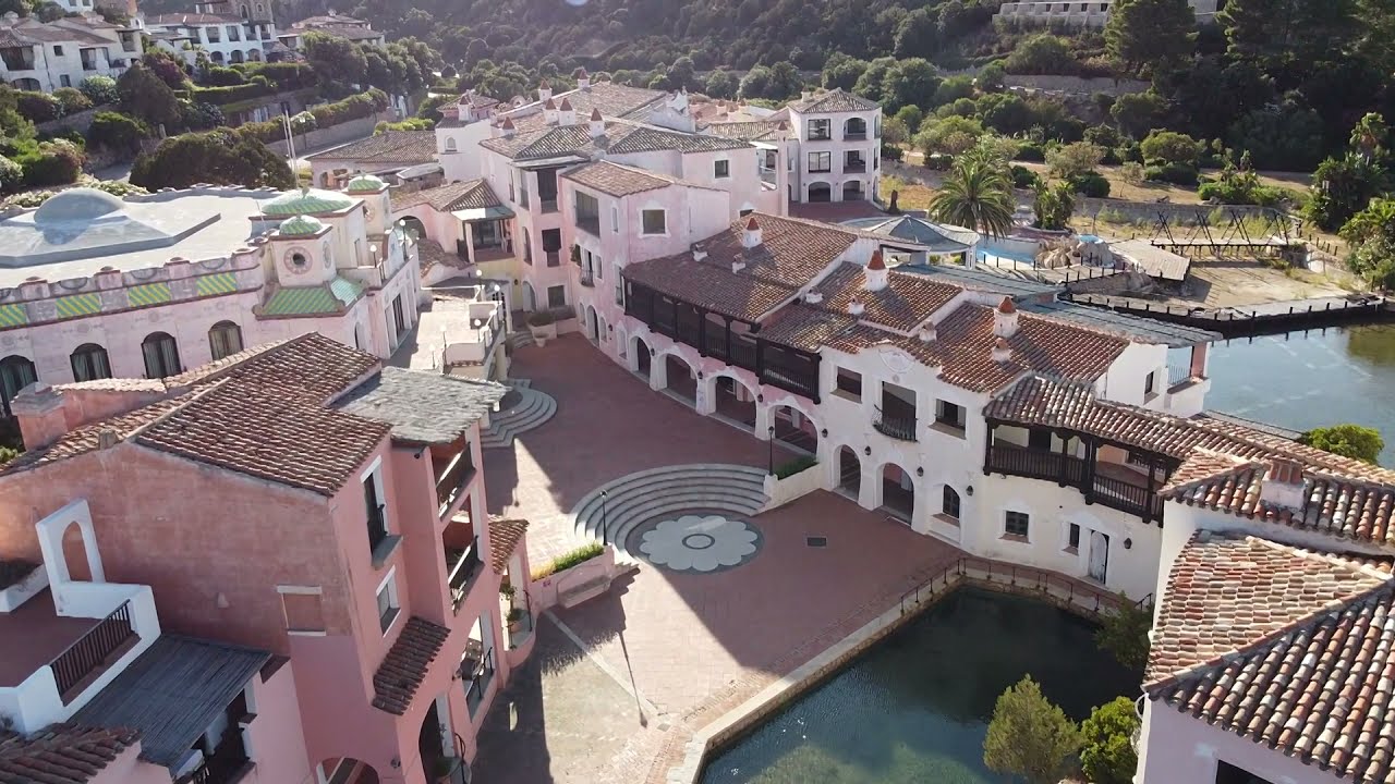 The beach & garden of Liscia di Vacca, Porto Cervo.
