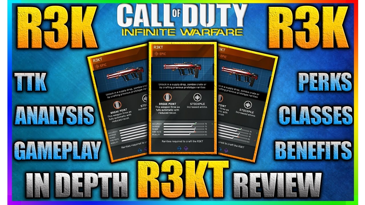 R3K - R3KT Epic Variant Review Infinite Warfare