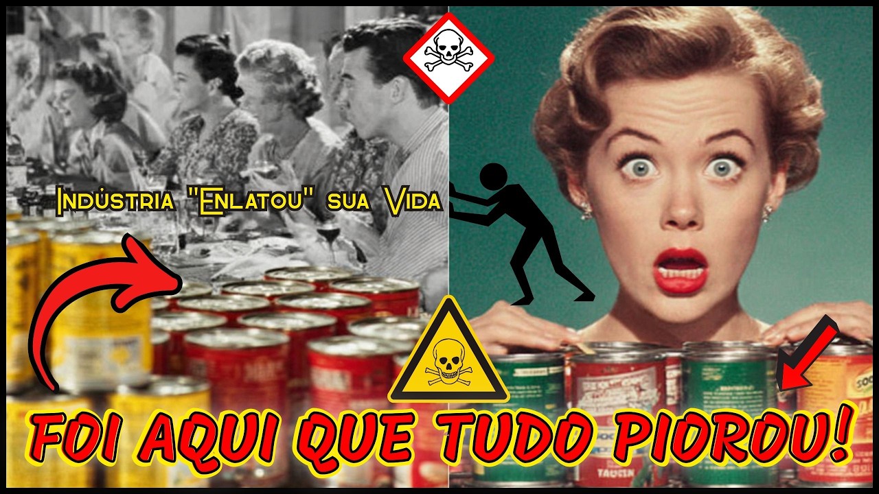 Década de 50 -A Revolução Alimentar - Por que os anos 50 mudaram o que Comemos para Sempre??? #diet