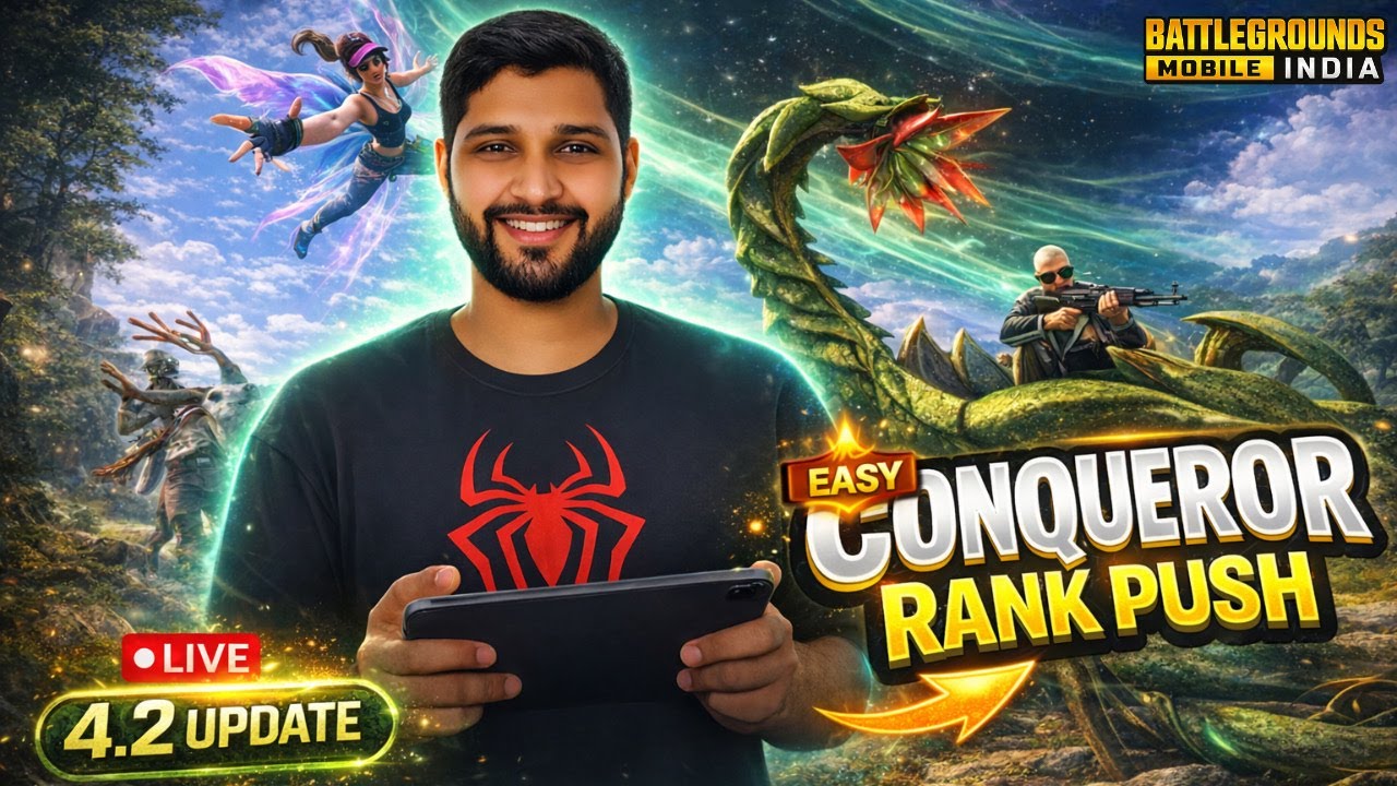 day 9 conqueror rank push  vs Squad Rank Push |  #bgmi#rankpush#conquerorpush #livestream#shortslive