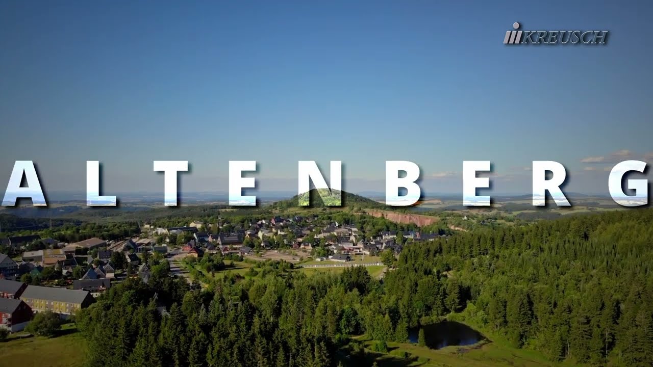 Altenberg aus der Luft 🌲 Natur, Ruhe & Heimat ✨ Wir lieben Dresden und Umgebung