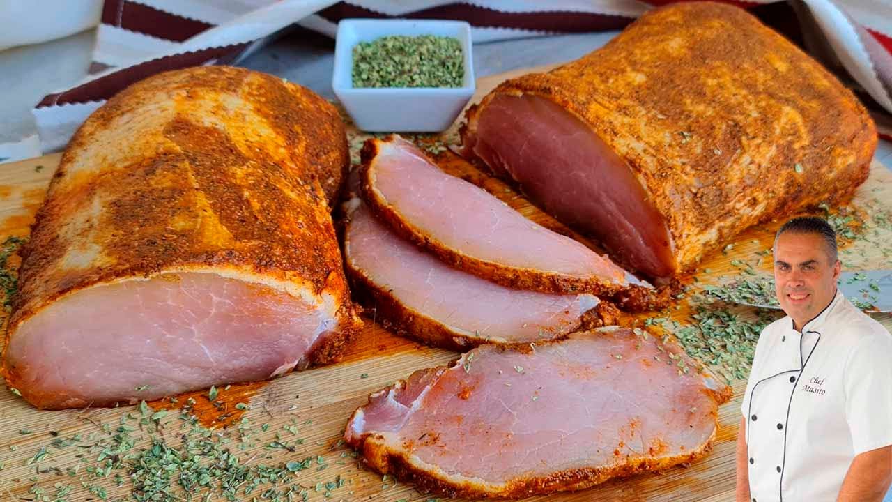 Como hacer cinta de lomo adobada, como la que hacían los nuestros abuelos ¡ESTÁ INCREÍBLE!