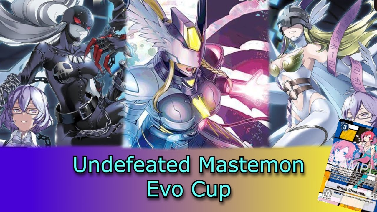 1ST Place Mastemon Deck Profile BT23 Evo Cup