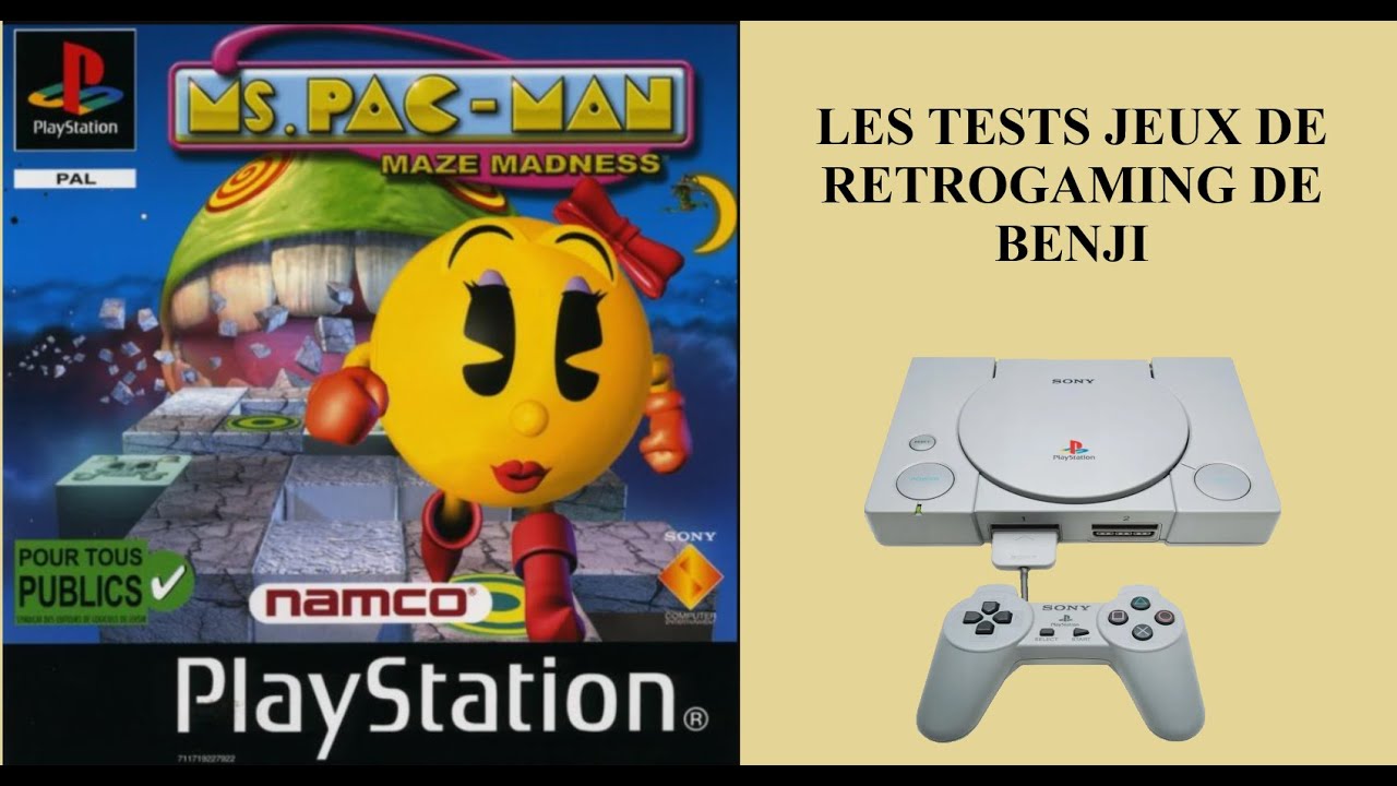 Ms. Pac-Man : Maze Madness [PS1]