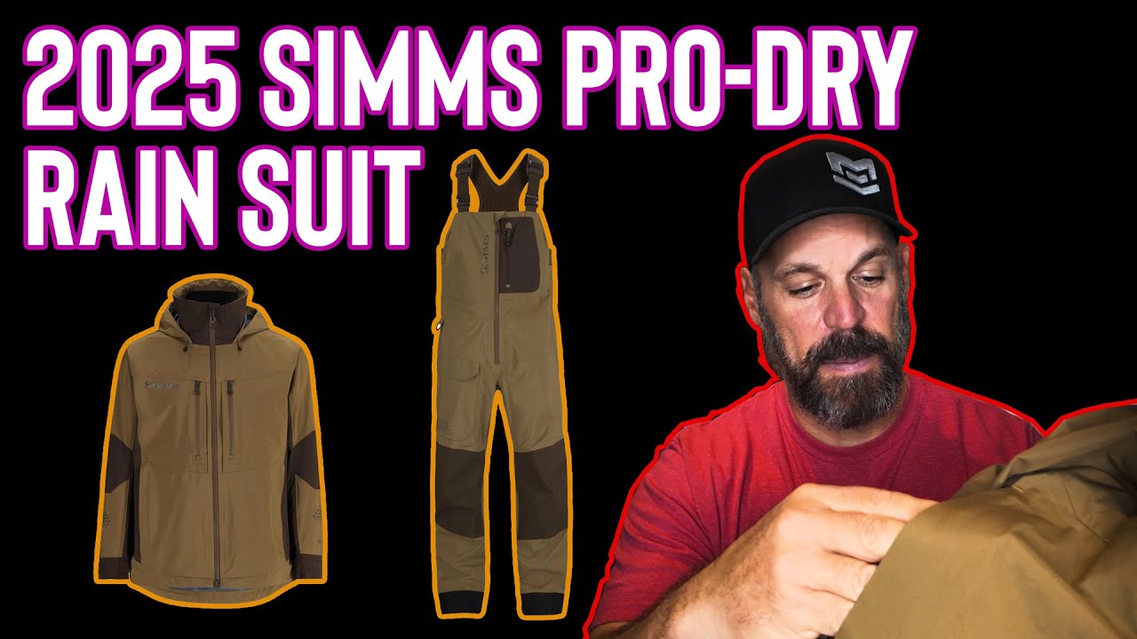 2025 SIMMS Pro Dry Rain Suit Walkthrough
