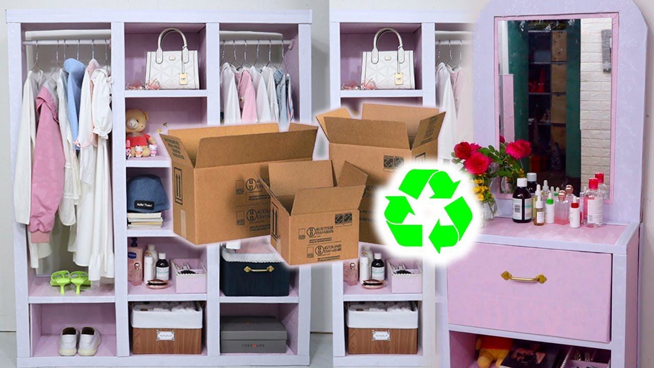 Transforming Cardboard: DIY Cabinet Ideas That Will Leave You Speechless