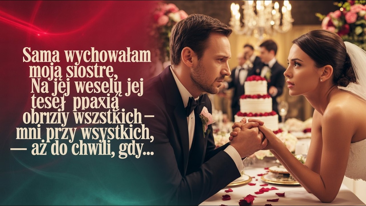 Sama wychowałam moją siostrę  Na jej weselu jej teść obraził mnie przy wszystkich — aż do chwili, gd