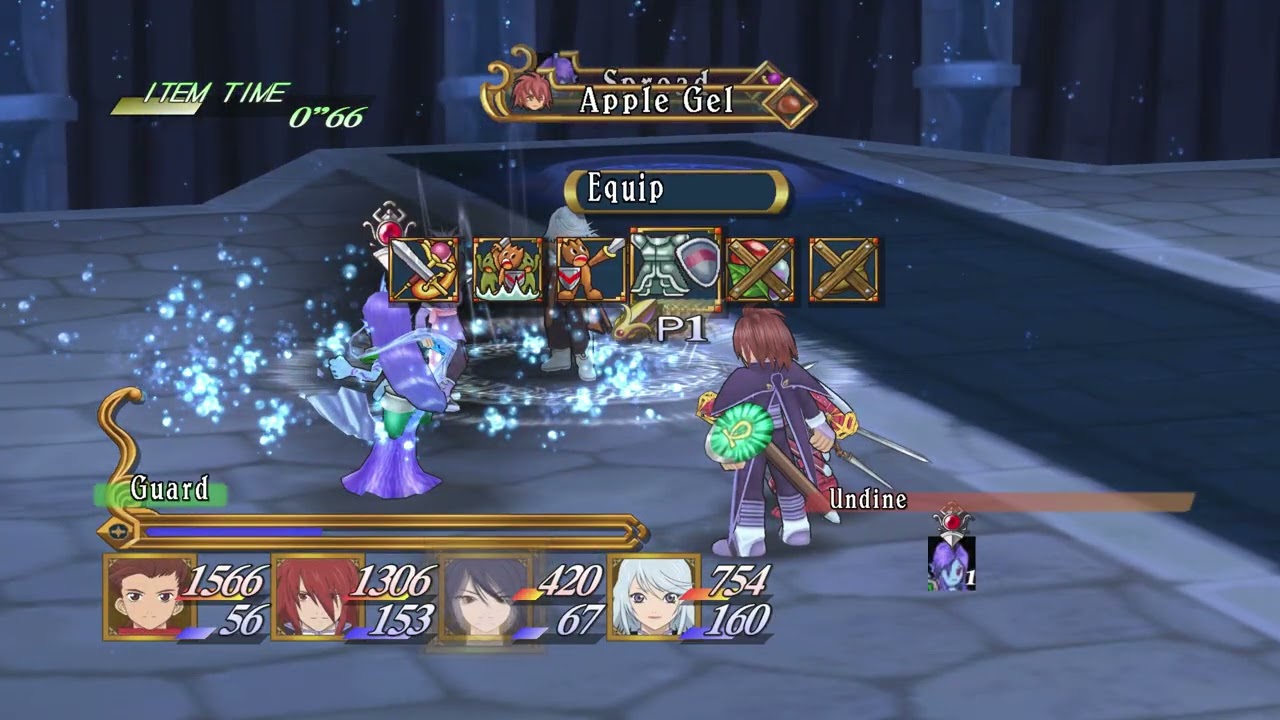 Tales of Symphonia water spirit Hard dificulty -music banger certify-