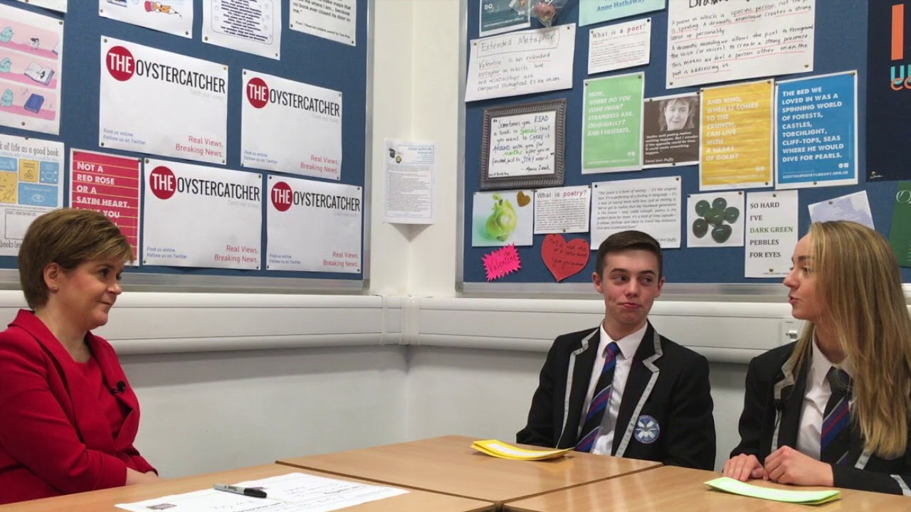 Oystercatcher interviews... First Minister of Scotland, Nicola Sturgeon MSP