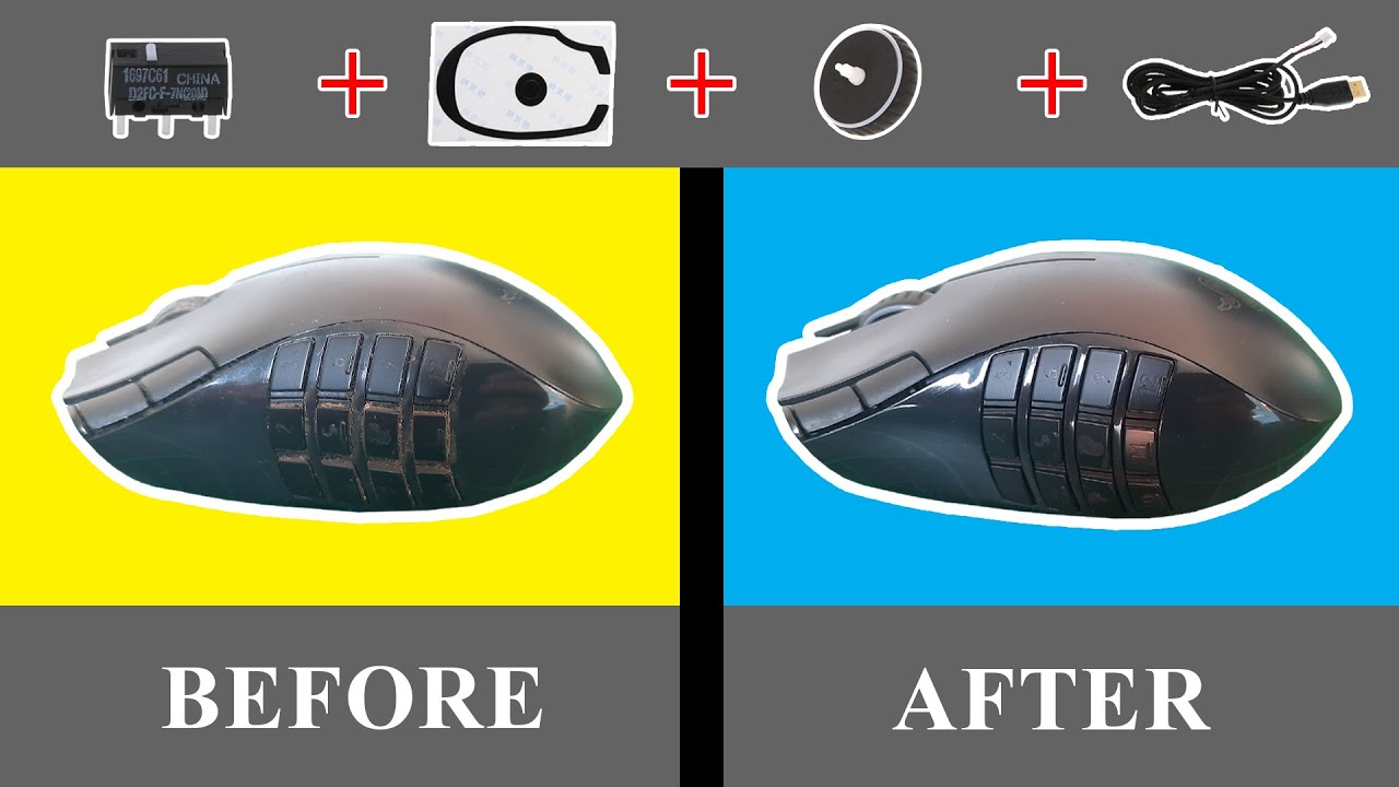 How to Restore | Refurbish | Clean | Repair Click Problem of Razer Naga Mouse (2009)