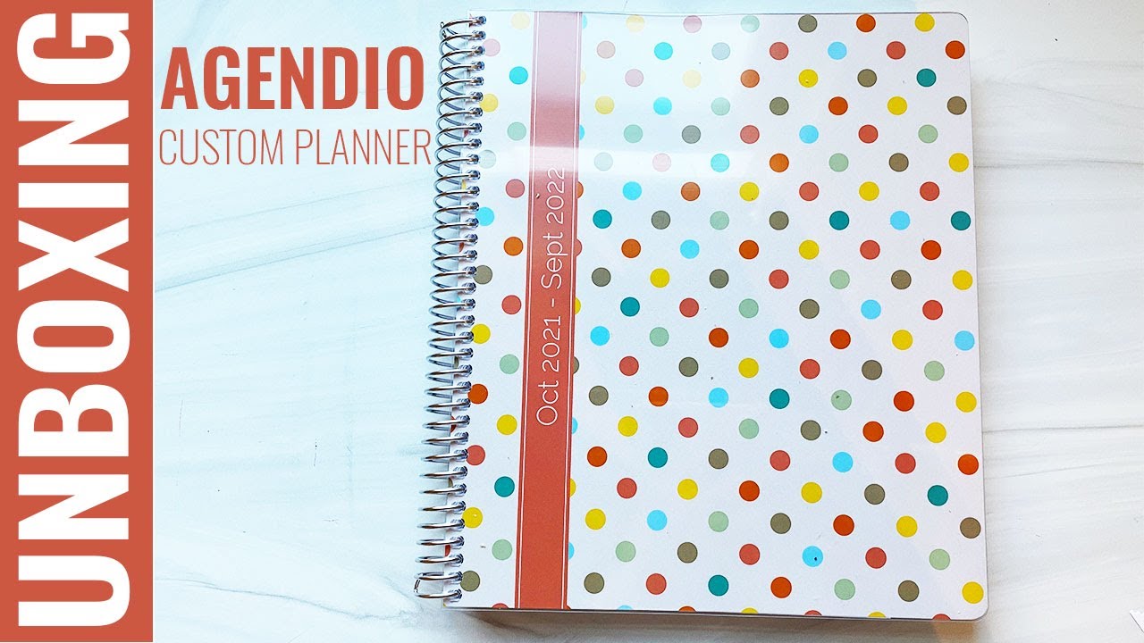 Unboxing Agendio Custom Planner // Was it worth $92?!
