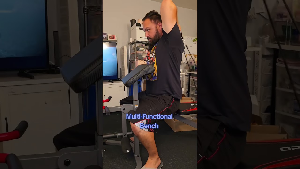 Versatile Bench for Home Workouts & Decor 