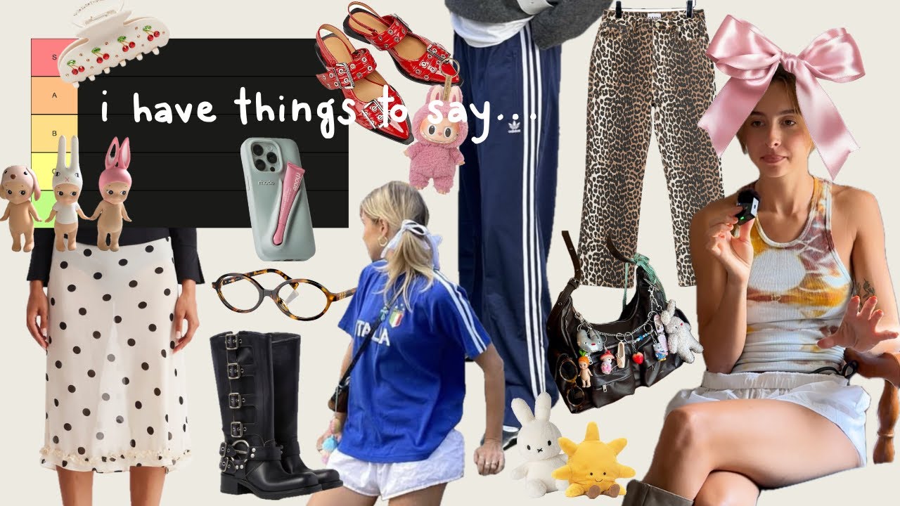 ranking all of the WILDFIRE fashion trends of the 2020s (so far)