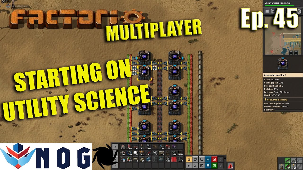 Factorio Multiplayer with STHedgehog Ep45 | Processing Units