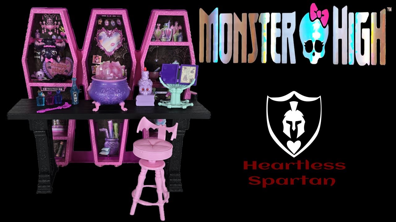 Monster High Draculaura's Secret Potion Room Playset Review | Toy Talk Monster High #56