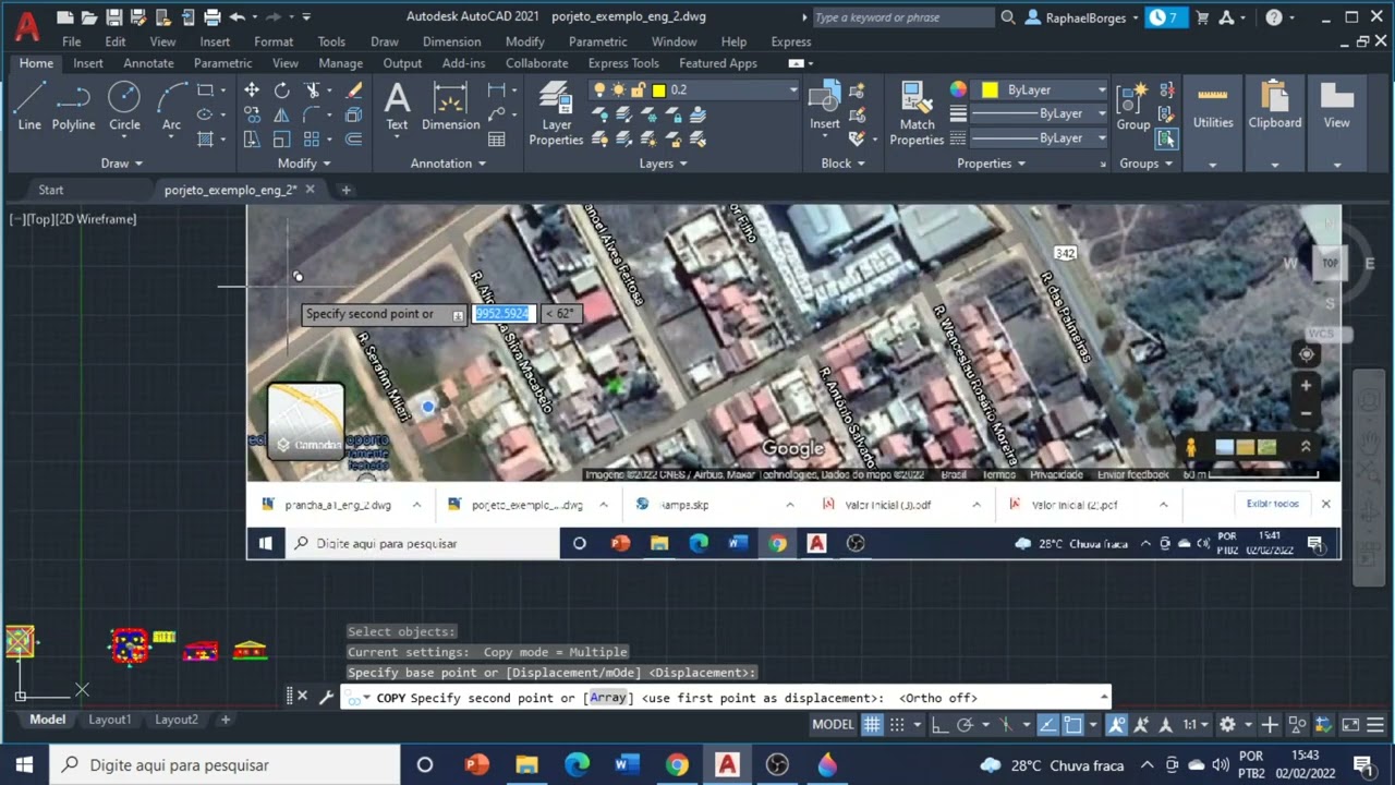 Planta de Situação 01 (como usar o norte do Google)