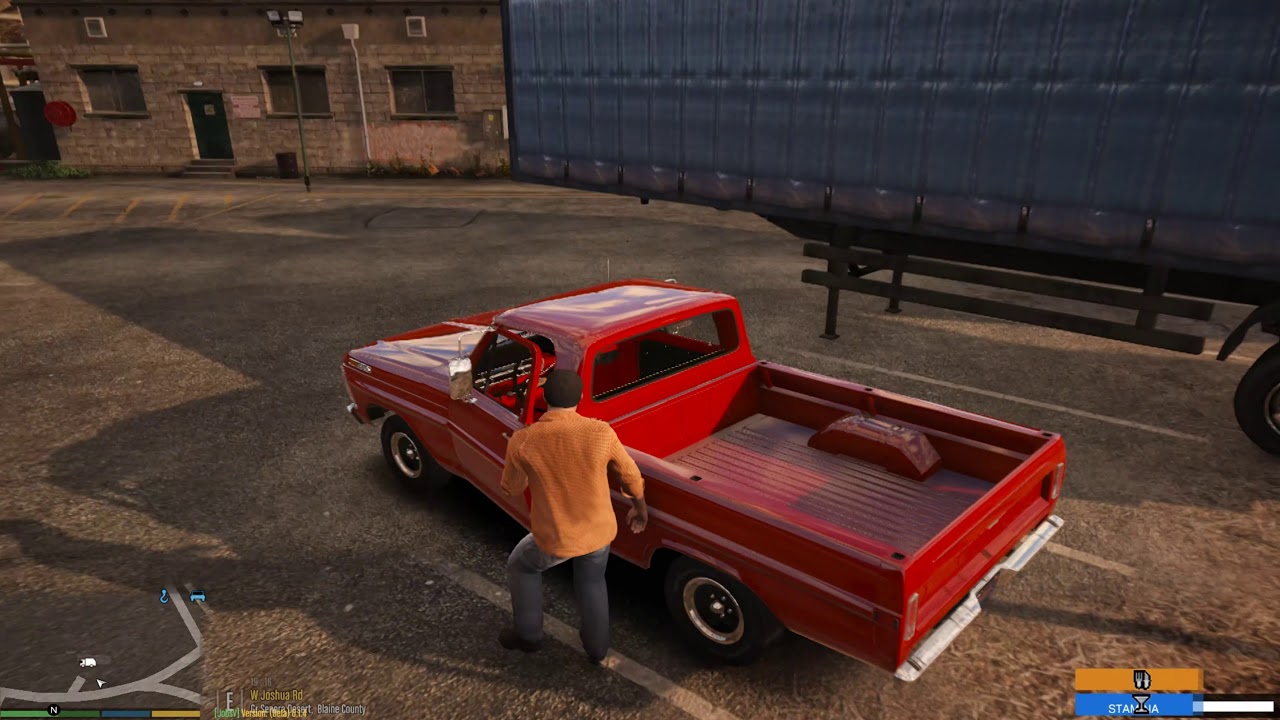 Grand Theft Auto Five Real Life Mod Michael's a trucker [E1]